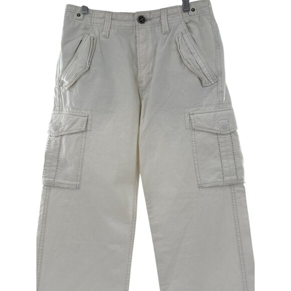 Z-Brand Mens Cargo Pants 29x32 Beige Cotton Blend Straight Leg - Picture 3 of 11